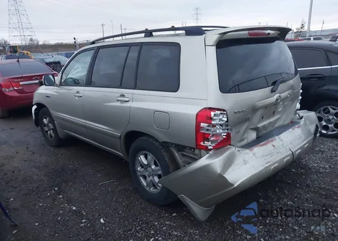 2002 Toyota Highlander Limited V6 from USA, damaged, VIN JTEGF21A420042170